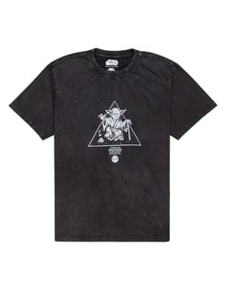 Yoda M Tees Washed Black