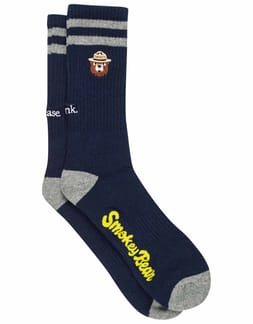 Smokey Bear X Element Socks M Sock Midnight Navy