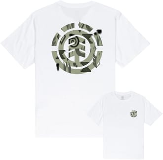 Geo Fill M Tees Optic White