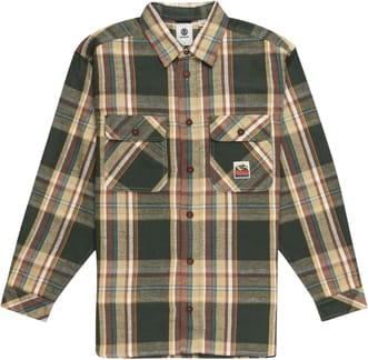 Hueco Classic LS Slate Green Plaid