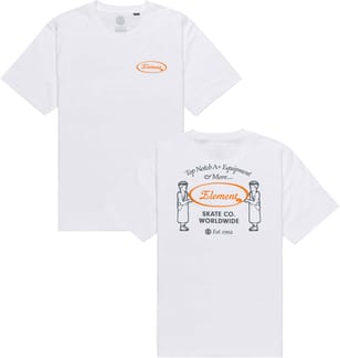 Top Notch SS Tee Optic White
