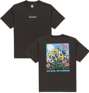 No Rain SS Tee Off Black
