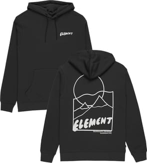 Sunrise Hooded Sweatshirt Off Black