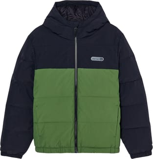 Classic Hooded Puffer Jacket Youth Bronze Green