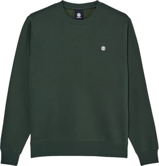 Icon Embroidery Crew Deep Forest
