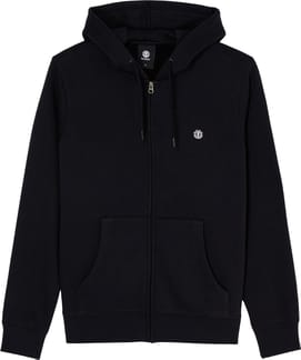 Icon Embroidery Zipped Sweatshirt Flint Black