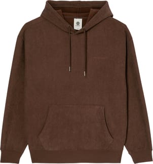 Lowcase Corduroy Hooded Sweatshirt Java