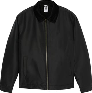 Parker Canvas Jacket Flint Black