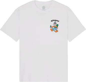 Planet Hiker SS Tee Optic White