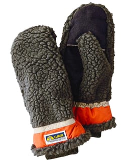 Teddy Mitten Khaki