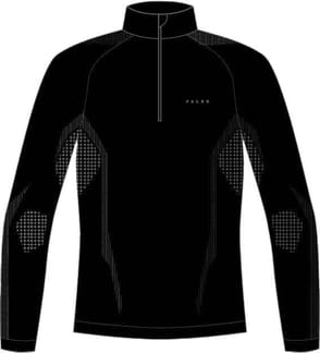 Longsleeve Zip M Black