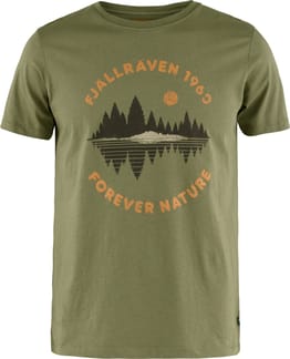Forest Mirror T-shirt M Green