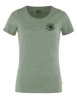 1960 Logo T-shirt W Patina Green - Melange