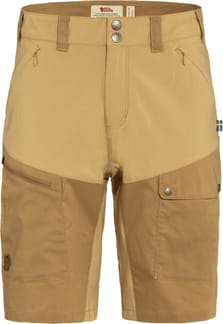 Abisko Midsummer Shorts W Dune Beige - Buckwheat Brown