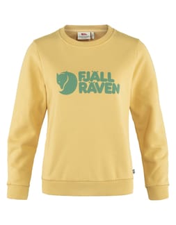 Fjällräven Logo Sweater W Mais Yellow