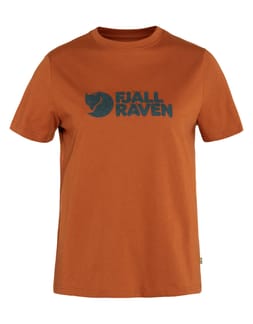 Fjällräven Logo Tee W Terracotta Brown