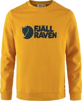 Fjällräven Logo Sweater M Mustard Yellow