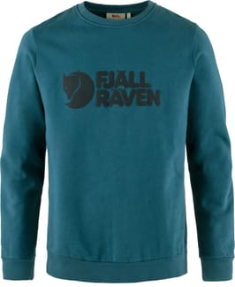 Fjällräven Logo Sweater M Deep Sea
