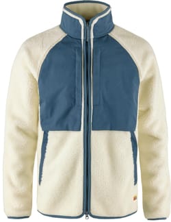 Vardag Pile Jacket M Chalk White Indigo Blue