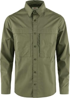 Abisko Trail Shirt LS M Green