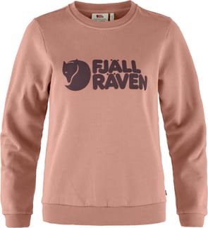 Fjällräven Logo Sweater W Dusty Rose Port