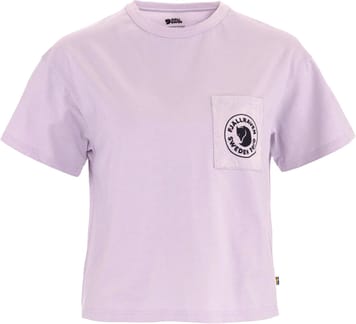 Logo Pocket T-Shirt W Lavender Mist