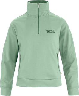 Vardag Half Zip Sweater W Misty Green