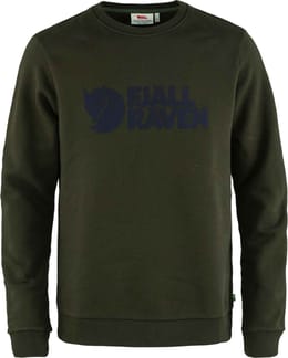 Fjällräven Logo Sweater M Deep Forest