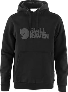 Fjällräven Logo Hoodie M Black