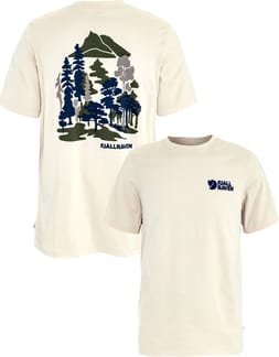 Swedish Forest Tee M Chalk White