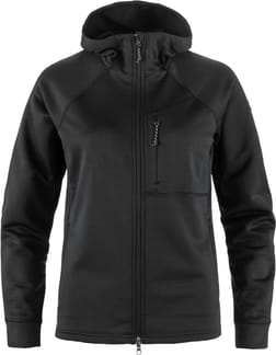 Abisko Grid Fleece Hoodie W Black
