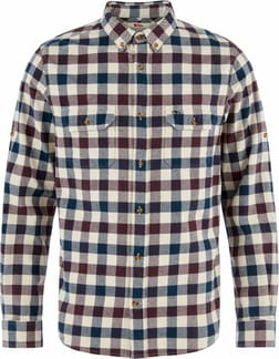 Skog Shirt M Chalk White Black Oak