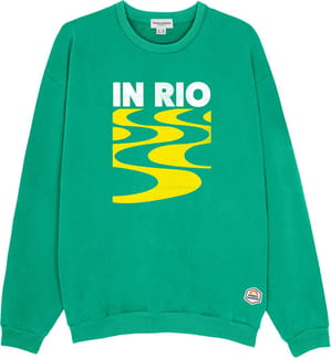 M Sweat Dylan Washed In Rio Emerald
