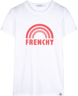 W Tshirt Alex Frenchy Xclusif White/Sugar Coral