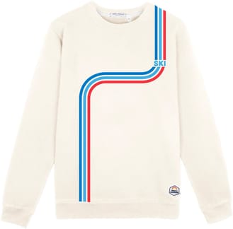 W Sweat Dylan Ski Lines Cream