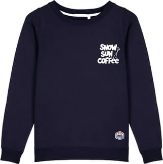 W Sweat Marlon Snow Sun Coffee Navy