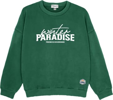 Jr Sweat Max Winter Paradise Bottle Green