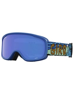 Buster Youth - Blue Shreddy Yeti Strap with Grey Cobalt Lens
