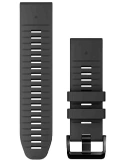 Bracelet QuickFit 26mm Silicone Graphite