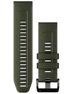 Bracelet QuickFit 26mm Silicone Vert Moss / Graphite