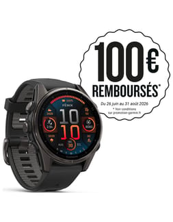 Fenix 8 Amoled 43mm Sapphire Titane/Carbon Gray