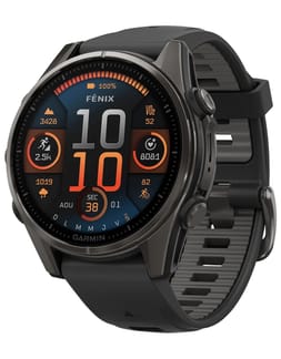 Fenix 8 Amoled 43mm Sapphire Titane/Carbon Gray