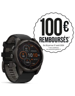 Fenix 8 Solar 47mm Sapphire Solar Titane/Carbon Gray