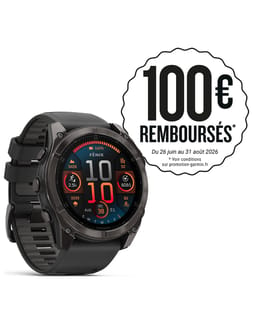Fenix 8 Amoled 51mm Sapphire Titane/Carbon Gray