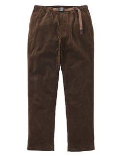 Corduroy NN-Pant Cropped Dark Brown