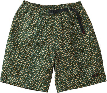 Nylon Packable G-Short Zig-Zag Orange