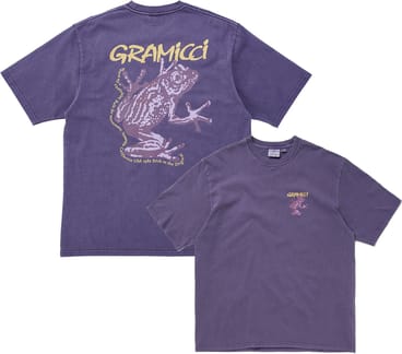 Sticky Frog Tee Purple Pigment