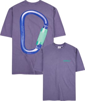 Carabiner Tee Purple Pigment