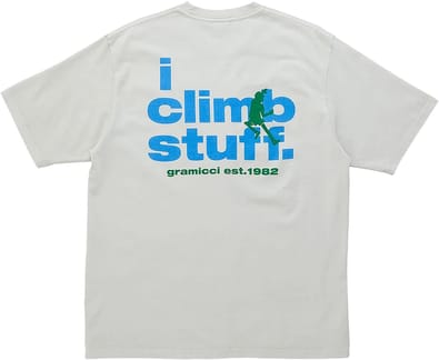 I Climb Stuff Tee Sand Pigment