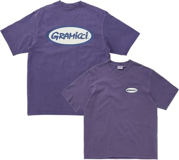 Gramicci Oval Tee Purple Pigment